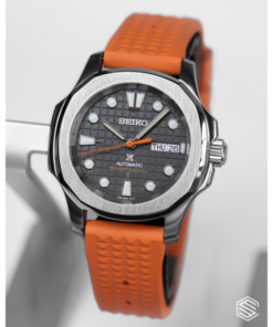 Seikonaut Orange & Waffle - Seiko Mod